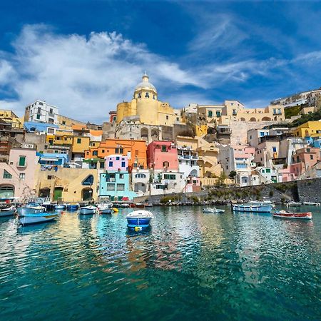 De Lamartine A Marina Di Corricella Procida Exteriér fotografie